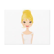 Blonde Girl postcards
