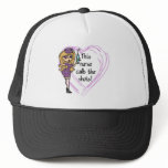 Blonde Hair Nurse T-shirts and Gifts hats