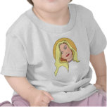 Blonde Hair Woman t-shirts