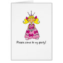 Blonde haired princess cards
