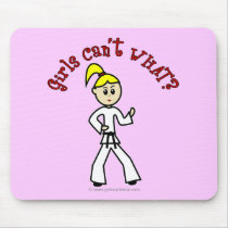 Blonde Karate Girl