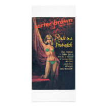 Blonde on a Broomstick Rack Cards