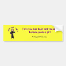 Blonde Pastor Girl Bumper Stickers