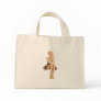 blonde pin up girl tote bags