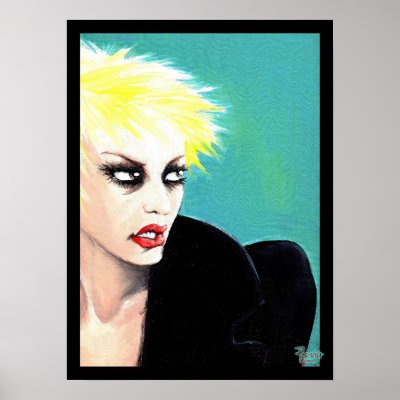 Blonde Print by slinkychic