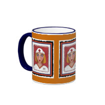 Blonde RN - nurse mug of healing