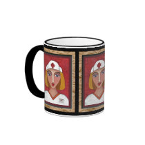 Blonde RN - nursing mug of healing (2)