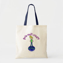 Blonde Rule The World Canvas Bag