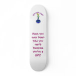 Blonde Rule The World skateboards