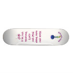 Blonde Rule The World Skateboard Deck