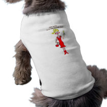 BLONDE SPEAK: "Sarcasm...now served all day!" Doggie Shirt