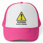 blonde thinking hat