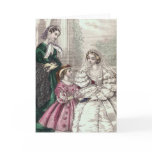 Blonde Victorian Bride Card for Weddings, Showers