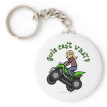 Blonde Woman ATV | Four Wheeler Driver