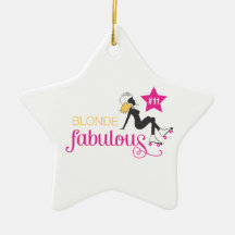 Blondefabulous Ornament