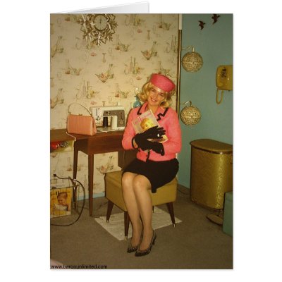 Blondes are Sew Cool Greeting Cards by BaronUnlimited