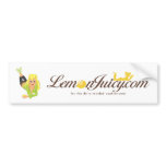Blondes Love Lemons bumper stickers