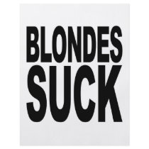 Blondes Suck Personalised Flyer