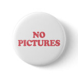 Blondie No Pictures Pinback Buttons