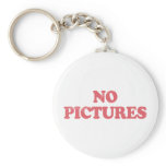 Blondie No Pictures Keychain