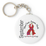 Blood Cancer Awareness Month Flower Ribbon 1