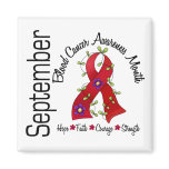 Blood Cancer Awareness Month Flower Ribbon 1
