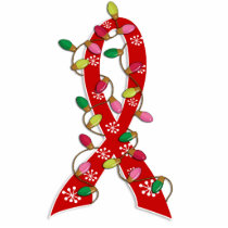 Blood Cancer Christmas Lights Ribbon