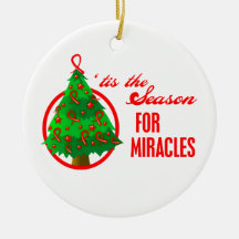 Blood Cancer Christmas Miracles Christmas Tree Ornaments