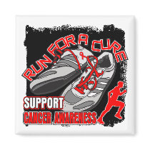 Blood Cancer - Men Run For A Cure Refrigerator Magnets