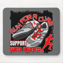 Blood Cancer - Men Run For A Cure Mouse Pad
