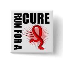 Blood Cancer Run For a Cure Buttons