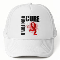 Blood Cancer Run For A Cure Hat