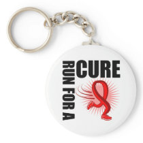 Blood Cancer Run For A Cure Keychain