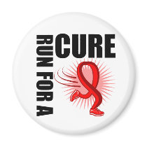 Blood Cancer Run For A Cure Magnets