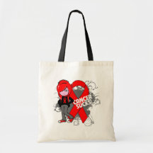 Blood Cancer Sucks Tote Bags