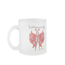 Blood Cancer Warrior Celtic Butterfly Coffee Mugs