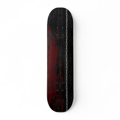 Blood Chain Skateboard by mentalman