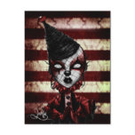 Blood Clown postcards