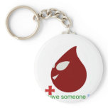 blood donation keychains