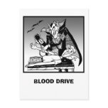 BLOOD DRIVE postcards