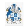 Blood Family Crest Postcards