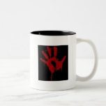 blood_hand_smaller, VilenessOnline.com Coffee Mug