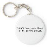 Blood In Alcohol System Keychain