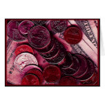 Blood Money Greeting Card