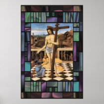 Blood Of Redeemer Bellini Jesus Angel Poster