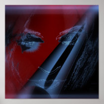Blood On My Knife Framed Print