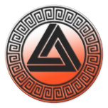 Blood Orange Logo Sticker