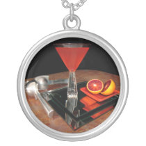 Blood Orange Martini Pendant