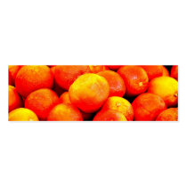 Blood Oranges Business Card Template