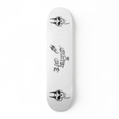 Blood Pollution skateboard by jrlee9